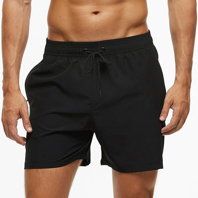 Heren Short FormoFit – Strakke Rechte Zomershort met Verstelbare Taille en Zakken
