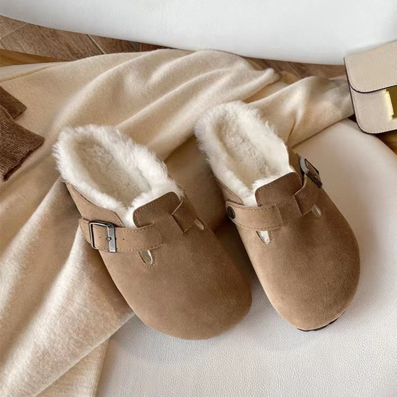 Eudoxia - Premium Unisex Leren Slippers Boston Sandalen: Stijl en kwaliteit in één