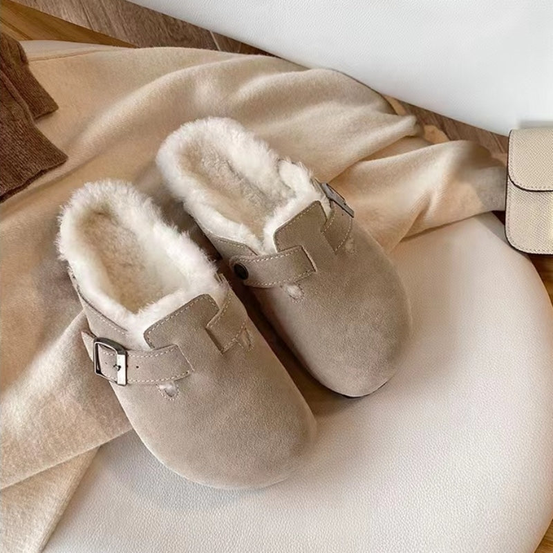 Eudoxia - Premium Unisex Leren Slippers Boston Sandalen: Stijl en kwaliteit in één