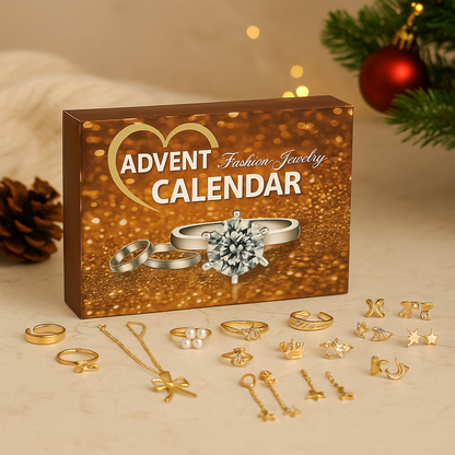 Everden Countdown-Kalender Set – Feestelijke 24-Dagen Adventskalender met Verrassingen