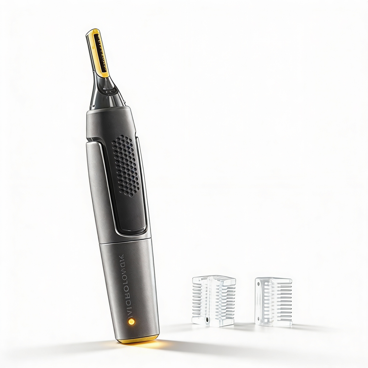 Precisie Haartrimmer met LED-Verlichting | Titanium RVS Mesjes | Ergonomisch Design
