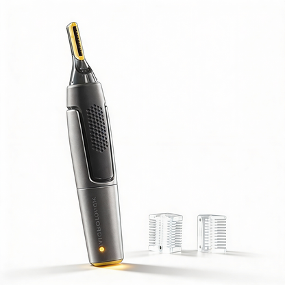 Precisie Haartrimmer met LED-Verlichting | Titanium RVS Mesjes | Ergonomisch Design