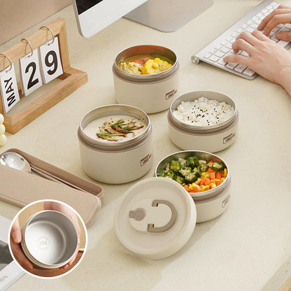 ThermoBox Isolerende Lunchbox – 4 Laags Met Gratis Draagtas