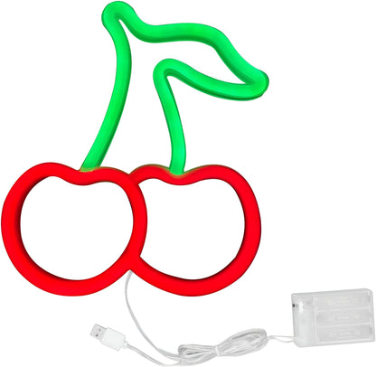 Fastfood LED Neonlamp – Kleurrijke Wanddecoratie met USB-aansluiting