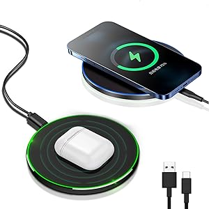 FDGAO 30W Snelle Draadloze Oplaadpad USB-C MagSafe - iPhone & Samsung