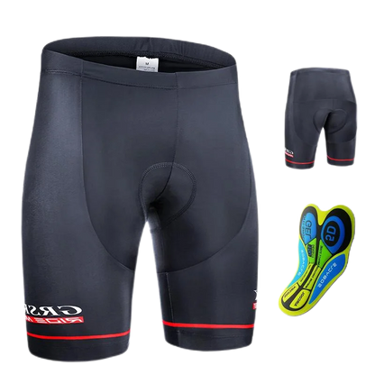 Heren Fietsbroek met 5D Gel Zitkussen en Reflecterende Details