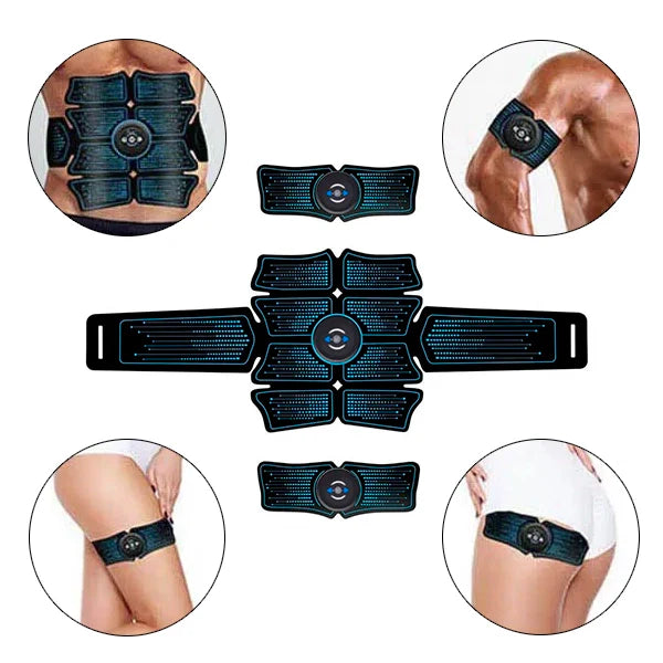 FlexTone | EMS-Vibratiegordel voor snelle en moeiteloze Abs-beeldvorming