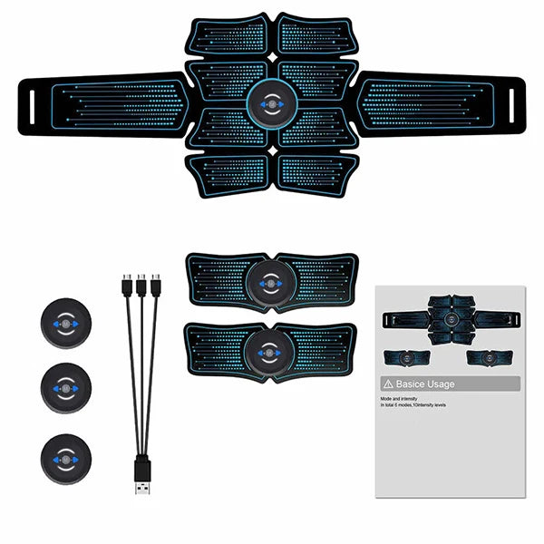 FlexTone | EMS-Vibratiegordel voor snelle en moeiteloze Abs-beeldvorming