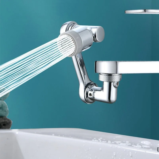 Kraanverlenging AquaFlex – 1080° Draaibare Waterstraal Opzetstuk