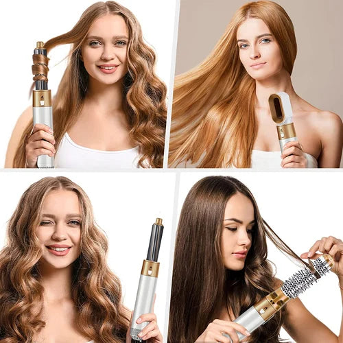 Veloura Multi Haarstyler met Verwisselbare Styling Opzetstukken