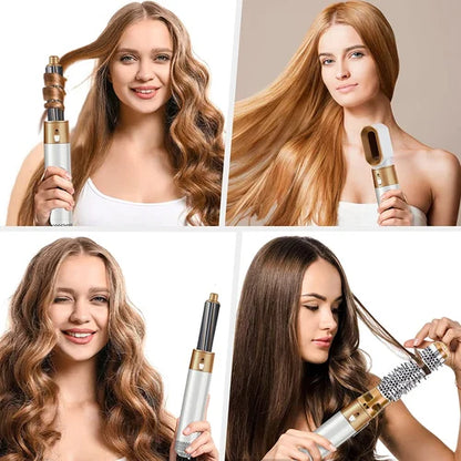 Veloura Multi Haarstyler met Verwisselbare Styling Opzetstukken