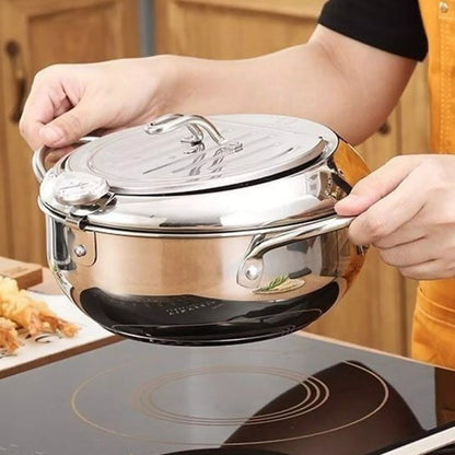 Friteuse van roestvrij staal - Perfect gekookte maaltijden!