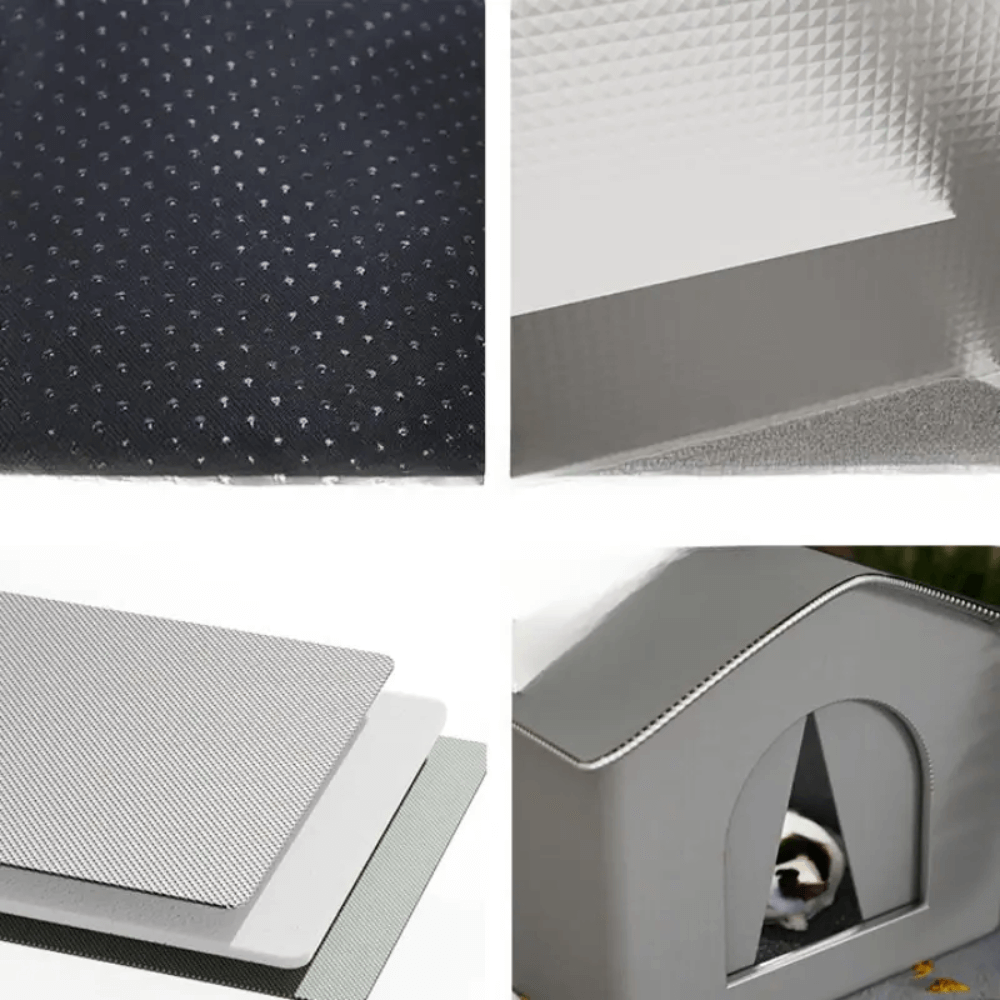 FrostGuard Buiten Kattenhuis – Waterdicht en Windbestendig voor Bescherming in Elk Weer
