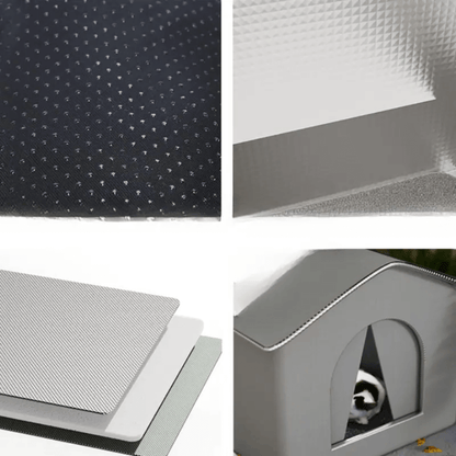 FrostGuard Buiten Kattenhuis – Waterdicht en Windbestendig voor Bescherming in Elk Weer