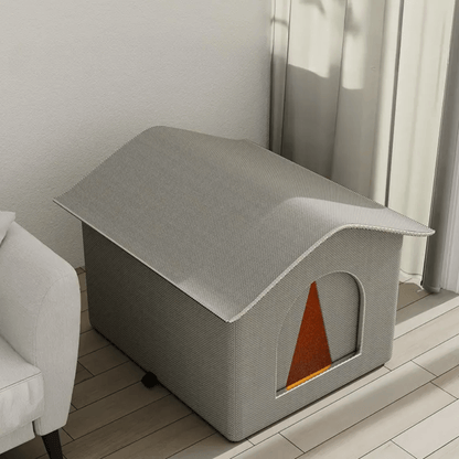 FrostGuard Buiten Kattenhuis – Waterdicht en Windbestendig voor Bescherming in Elk Weer