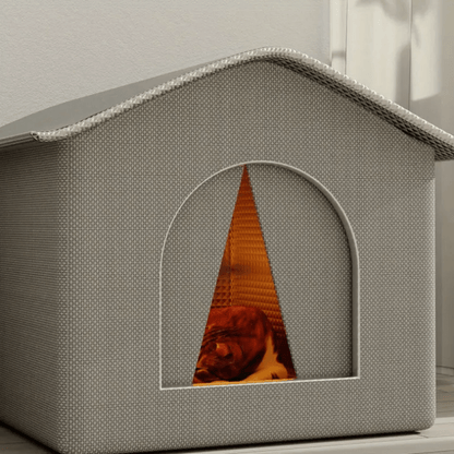 FrostGuard Buiten Kattenhuis – Waterdicht en Windbestendig voor Bescherming in Elk Weer
