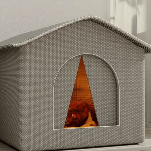 FrostGuard Buiten Kattenhuis – Waterdicht en Windbestendig voor Bescherming in Elk Weer