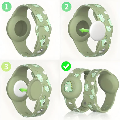 SafeTrail Kinder Trackerarmband met Verstelbare Siliconenband