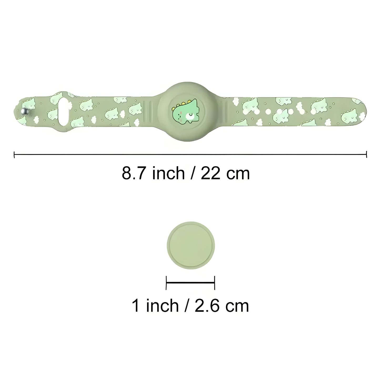 SafeTrail Kinder Trackerarmband met Verstelbare Siliconenband