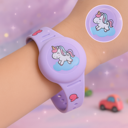 SafeTrail Kinder Trackerarmband met Verstelbare Siliconenband