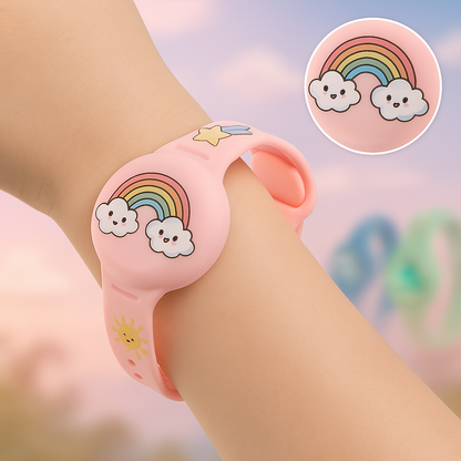 SafeTrail Kinder Trackerarmband met Verstelbare Siliconenband