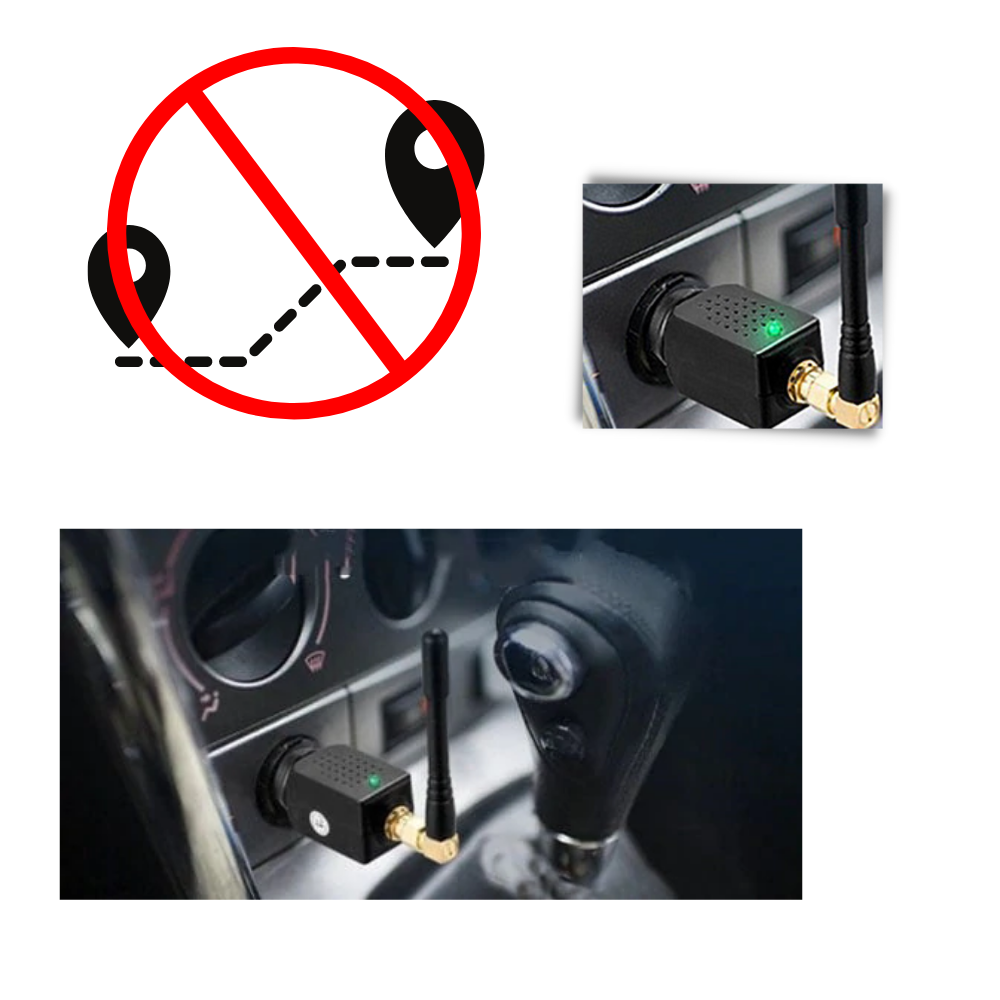 GPS-stoorzender voor de auto