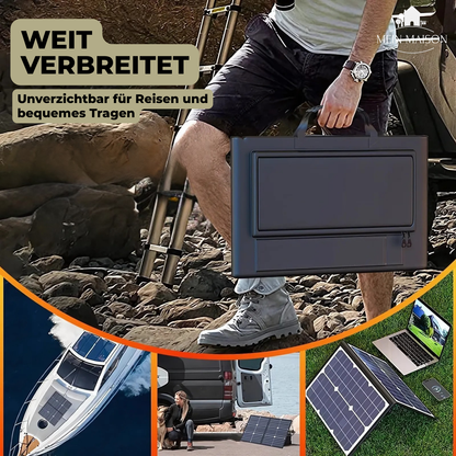 PowerFlex 1000W Opvouwbaar Zonnepaneel – Draagbare Zonne-energie voor Camping en Outdoor