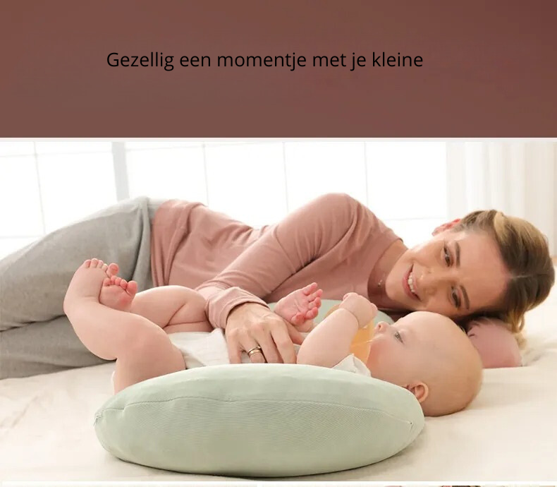 Zwangerschapssteunskussen - Ergonomisch ondersteuningskussen voor zwangerschap