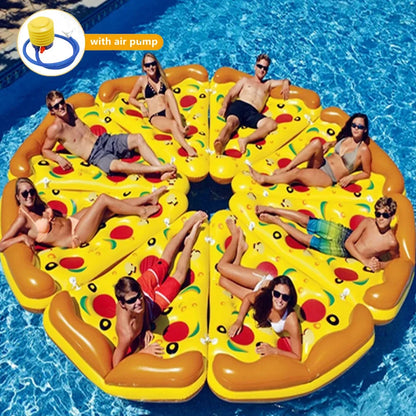 Gigantische Pizza Zwembad Matras – Ontspannen en Genieten in Stijl