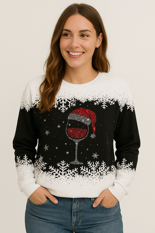 Feestlicht 3D Kerstop met Luxe Winterprint voor Feestdagen