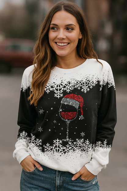 Feestlicht 3D Kerstop met Luxe Winterprint voor Feestdagen