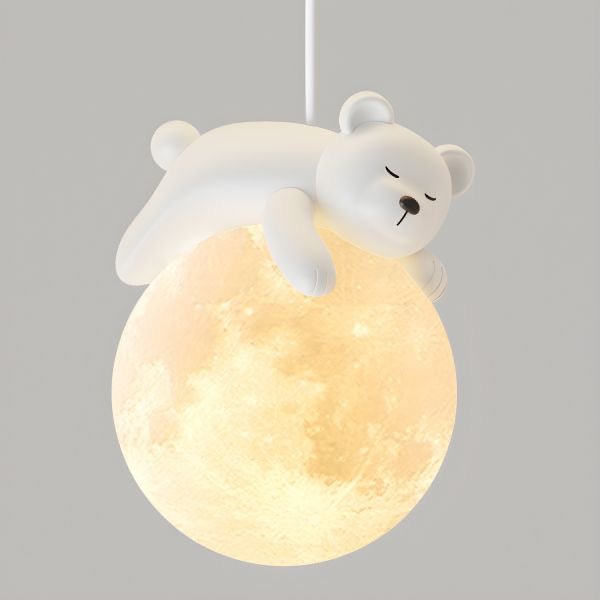 GlowCritter - Hanglamp in maanstijl