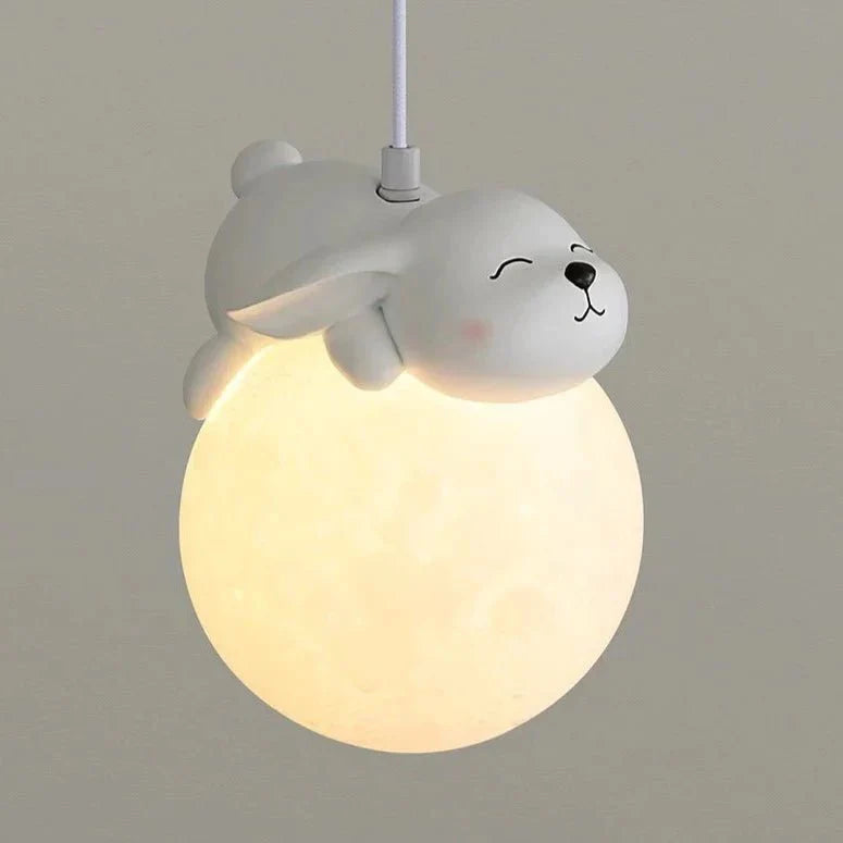 GlowCritter - Hanglamp in maanstijl