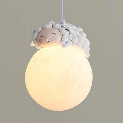 GlowCritter - Hanglamp in maanstijl