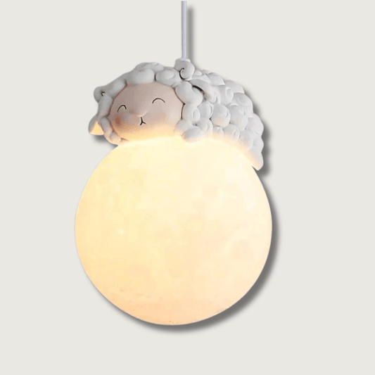 GlowCritter - Hanglamp in maanstijl