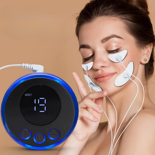 Gezichtsmassager met Acupunctuurfunctie – 8 Modi – 19 Snelheden – GlowSense