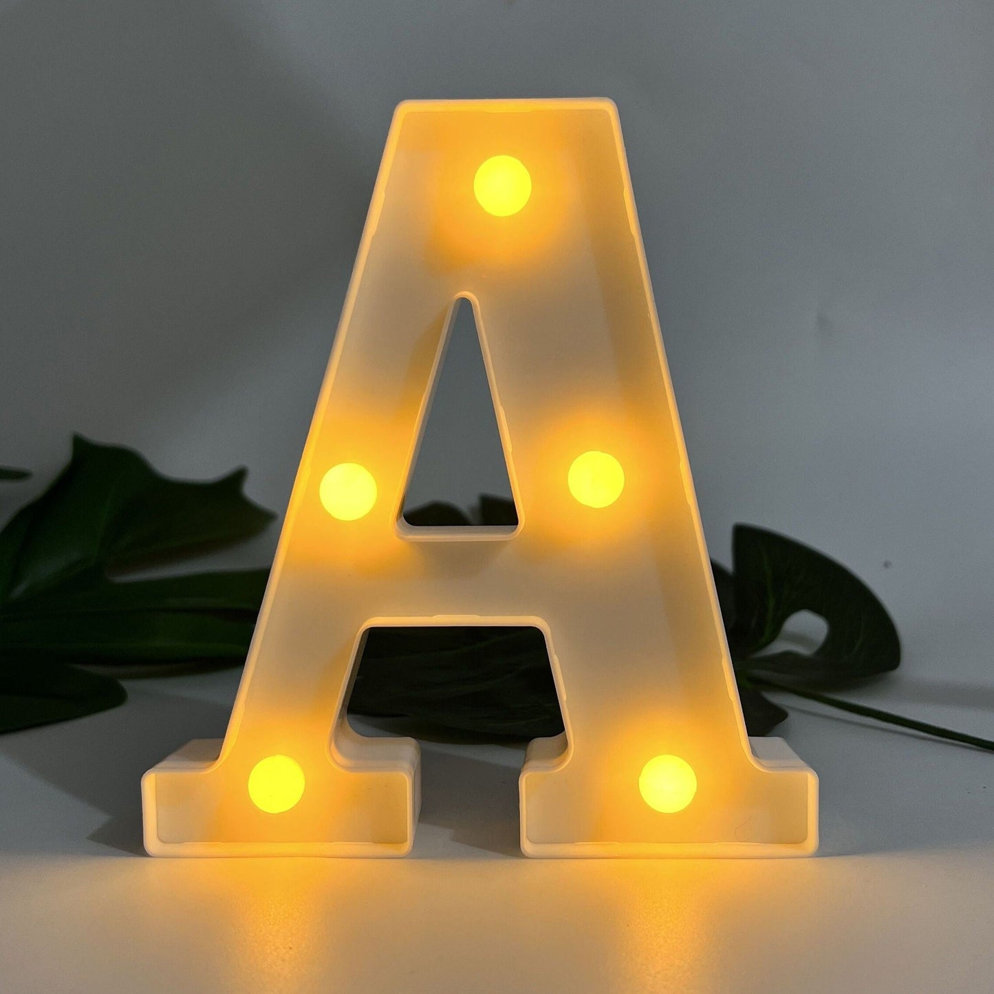 GlowText - Draadloze LED Letterlamp voor Unieke Stijl