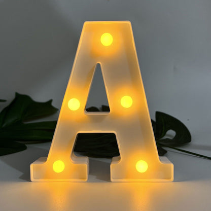 GlowText - Draadloze LED Letterlamp voor Unieke Stijl