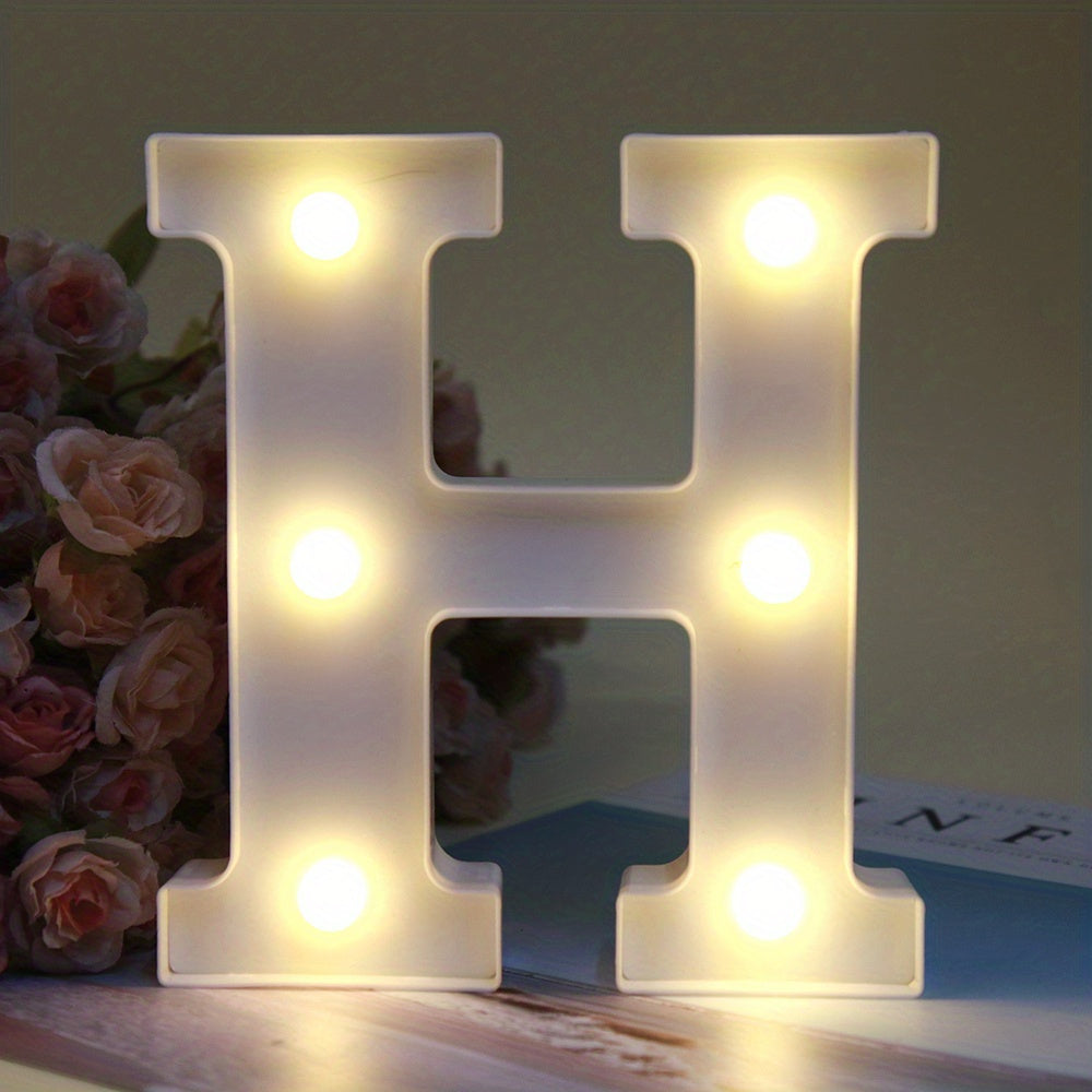 GlowText - Draadloze LED Letterlamp voor Unieke Stijl