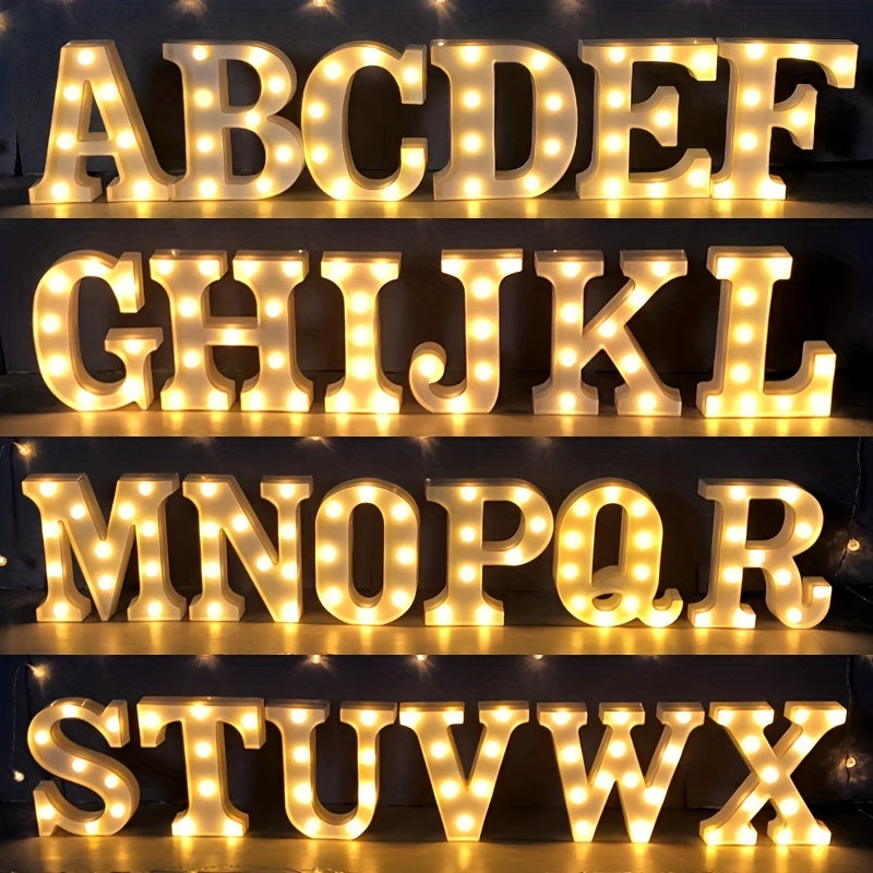 GlowText - Draadloze LED Letterlamp voor Unieke Stijl
