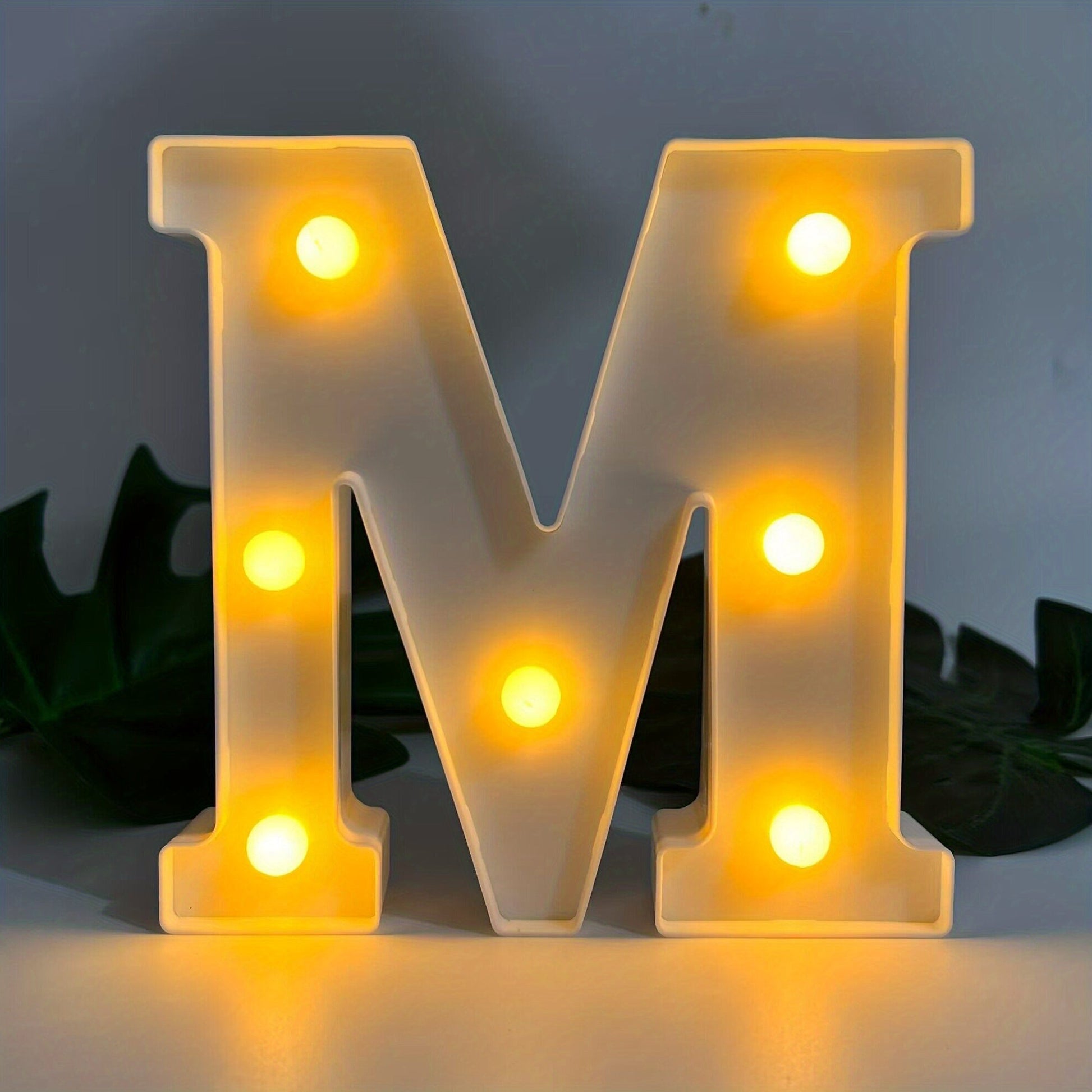 GlowText - Draadloze LED Letterlamp voor Unieke Stijl