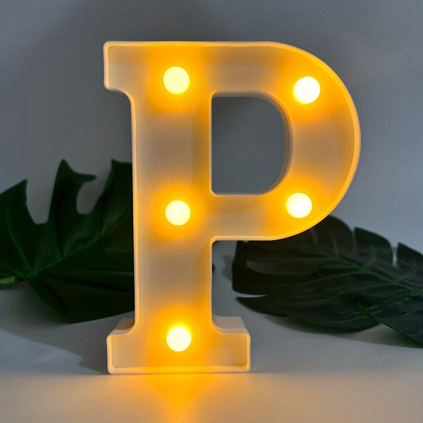 GlowText - Draadloze LED Letterlamp voor Unieke Stijl
