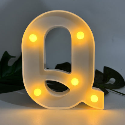 GlowText - Draadloze LED Letterlamp voor Unieke Stijl