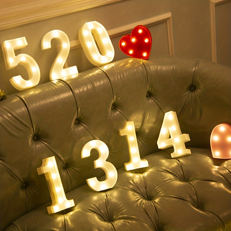GlowText - Draadloze LED Letterlamp voor Unieke Stijl