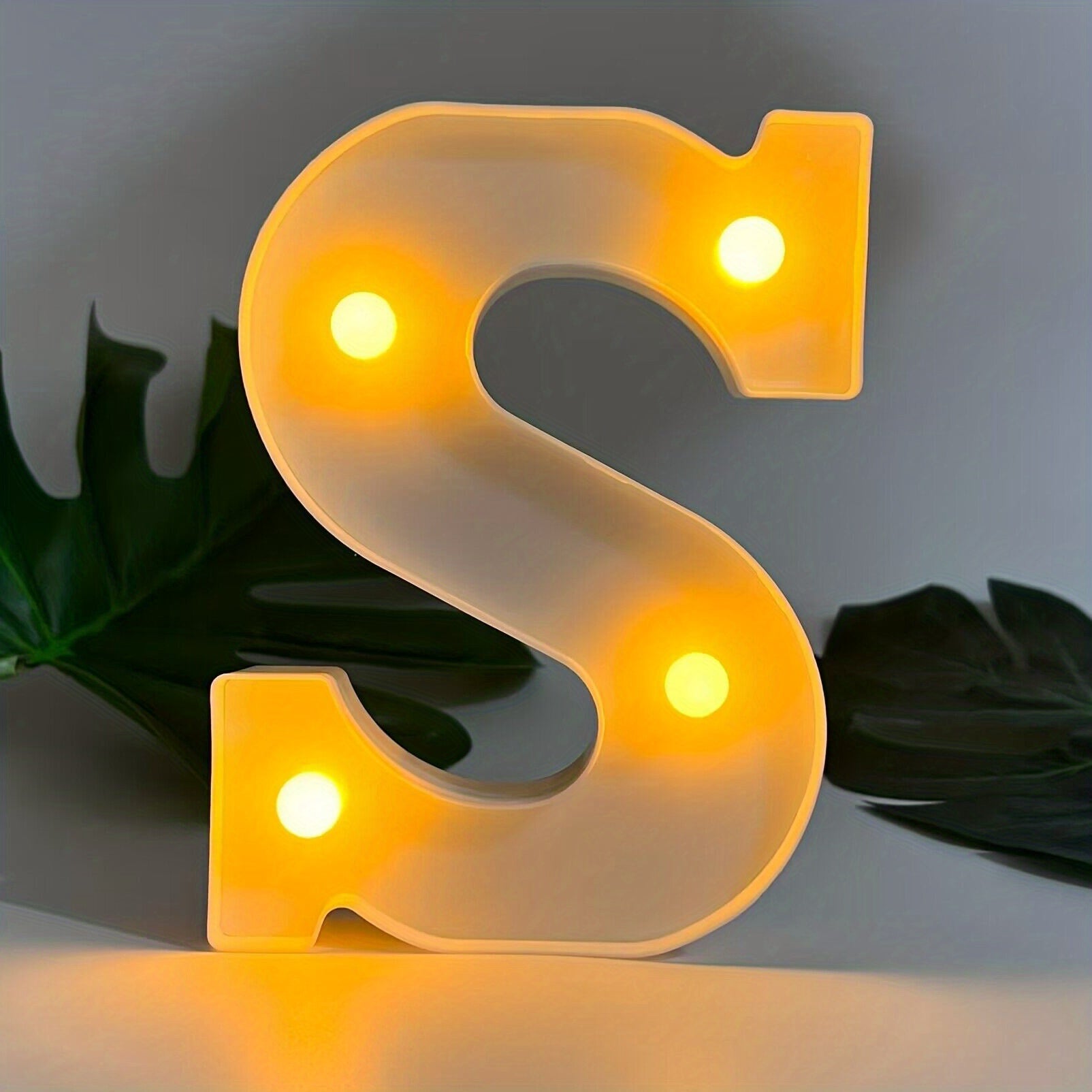 GlowText - Draadloze LED Letterlamp voor Unieke Stijl