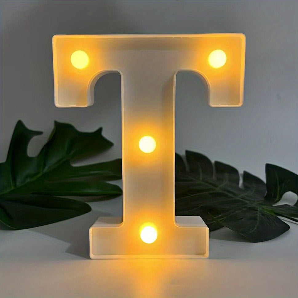 GlowText - Draadloze LED Letterlamp voor Unieke Stijl