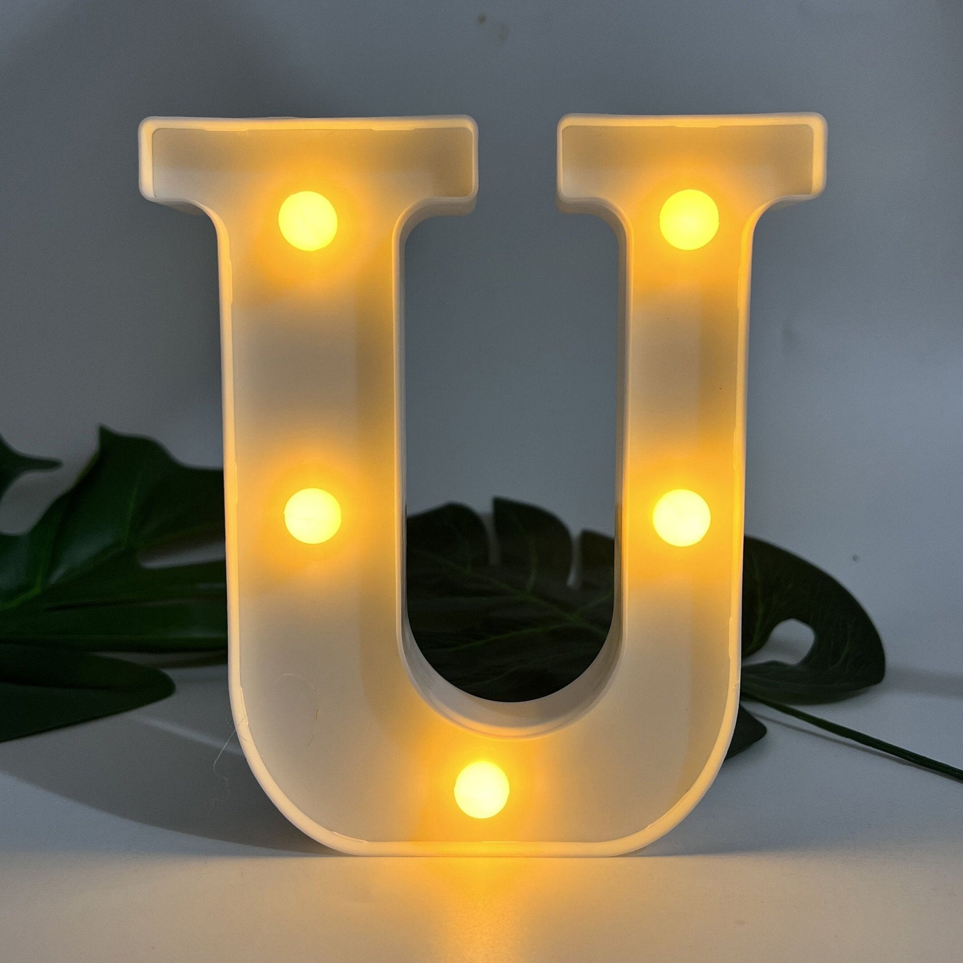 GlowText - Draadloze LED Letterlamp voor Unieke Stijl