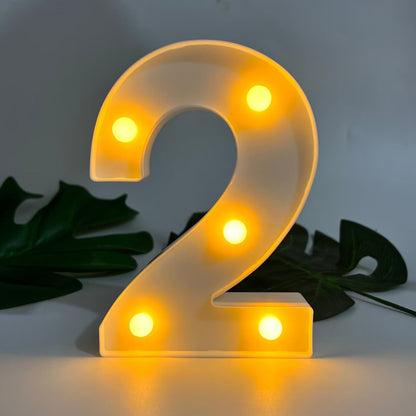 GlowText - Draadloze LED Letterlamp voor Unieke Stijl