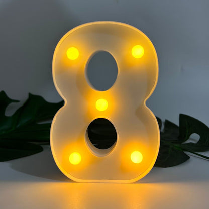 GlowText - Draadloze LED Letterlamp voor Unieke Stijl