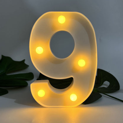 GlowText - Draadloze LED Letterlamp voor Unieke Stijl